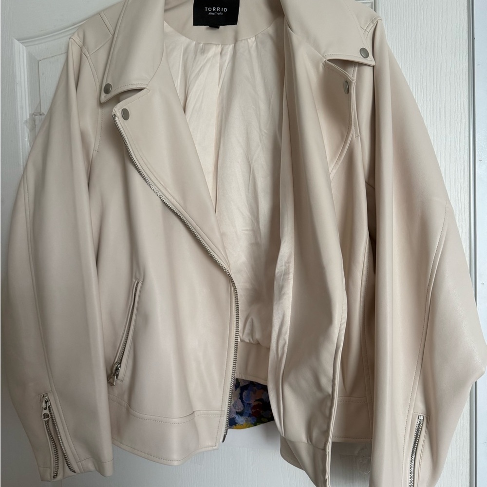 Torrid Cream Women's Punk Jacket